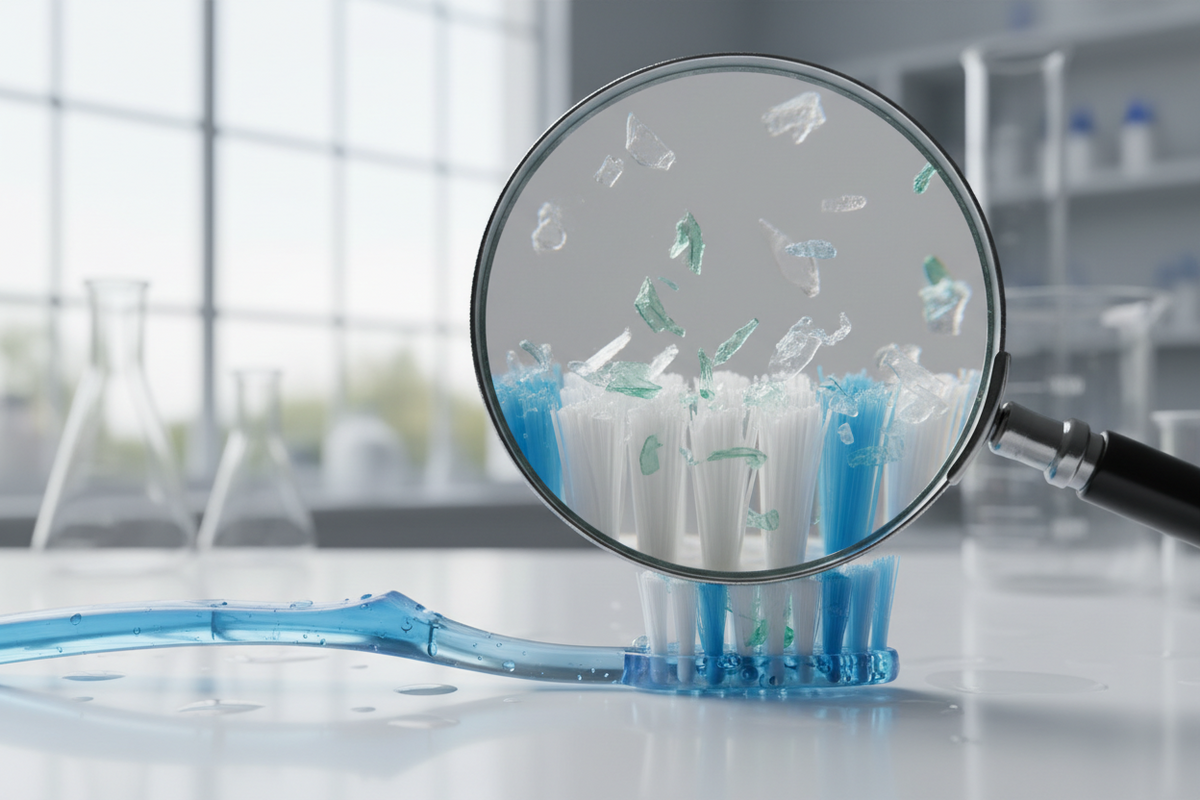Brushing Your Teeth… With Microplastics?
