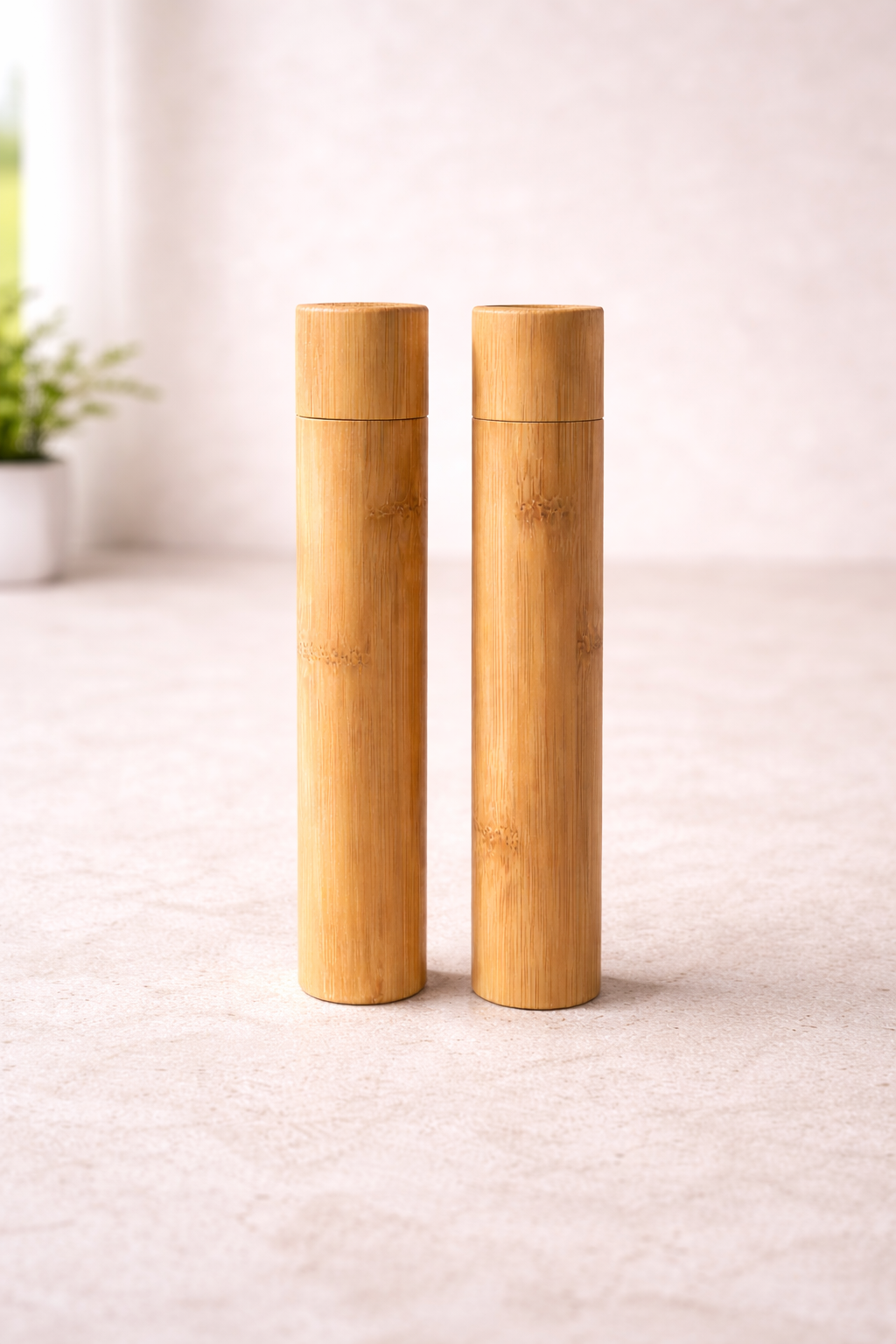 Bamboo Toothbrush Travel Tube (Set of 2)