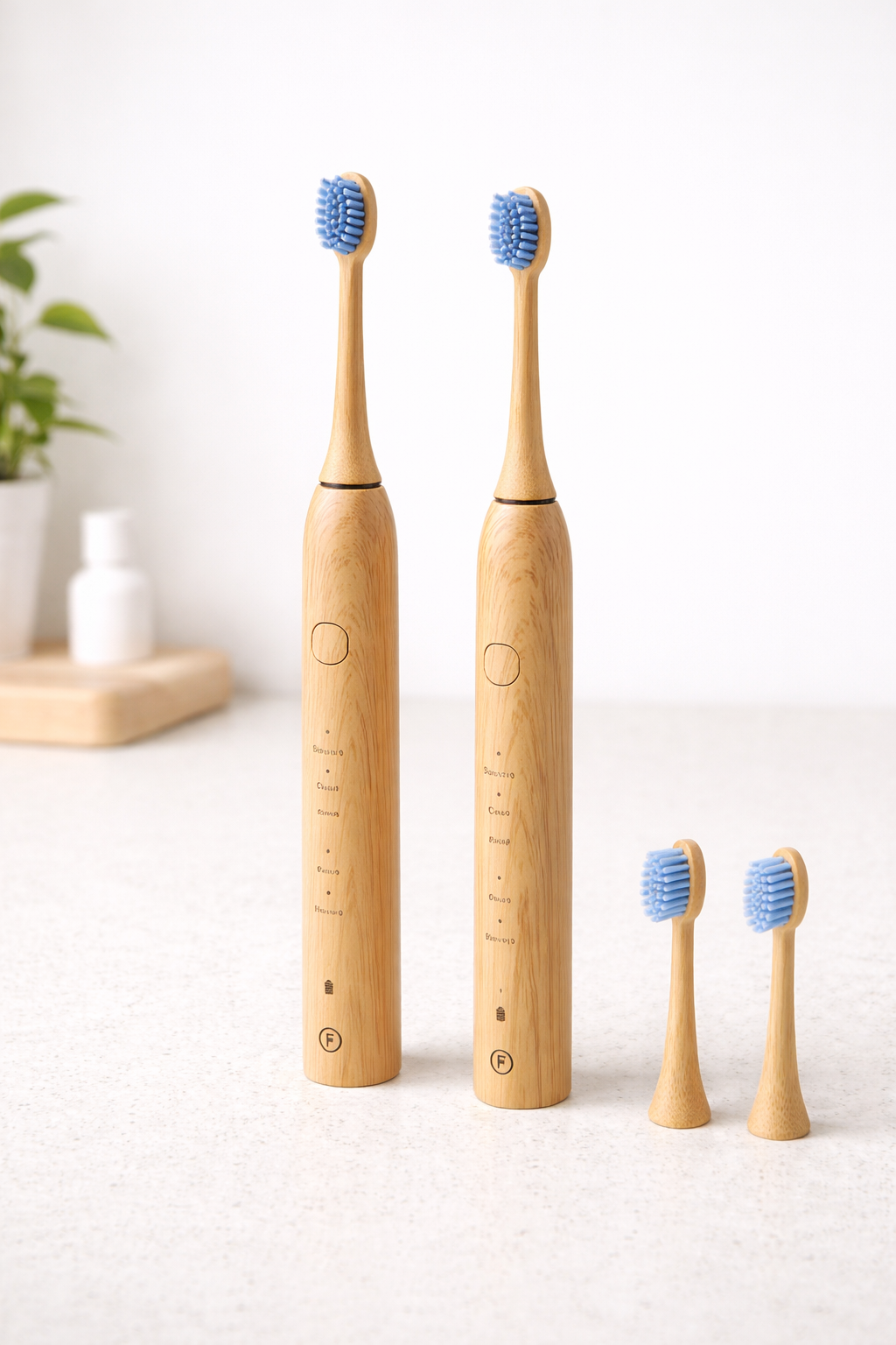 Electric bamboo toothbrush