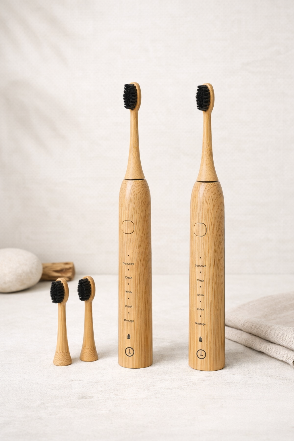 Electric bamboo toothbrush