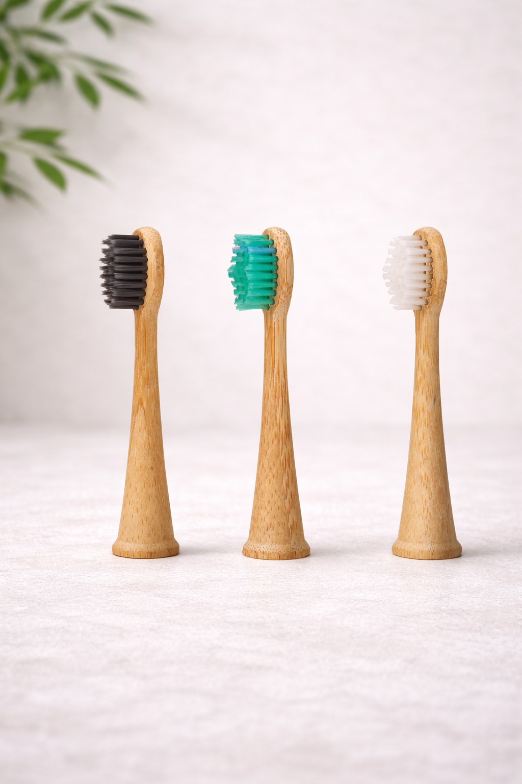 Bamboo Electric Toothbrush Heads (Set of 2)
