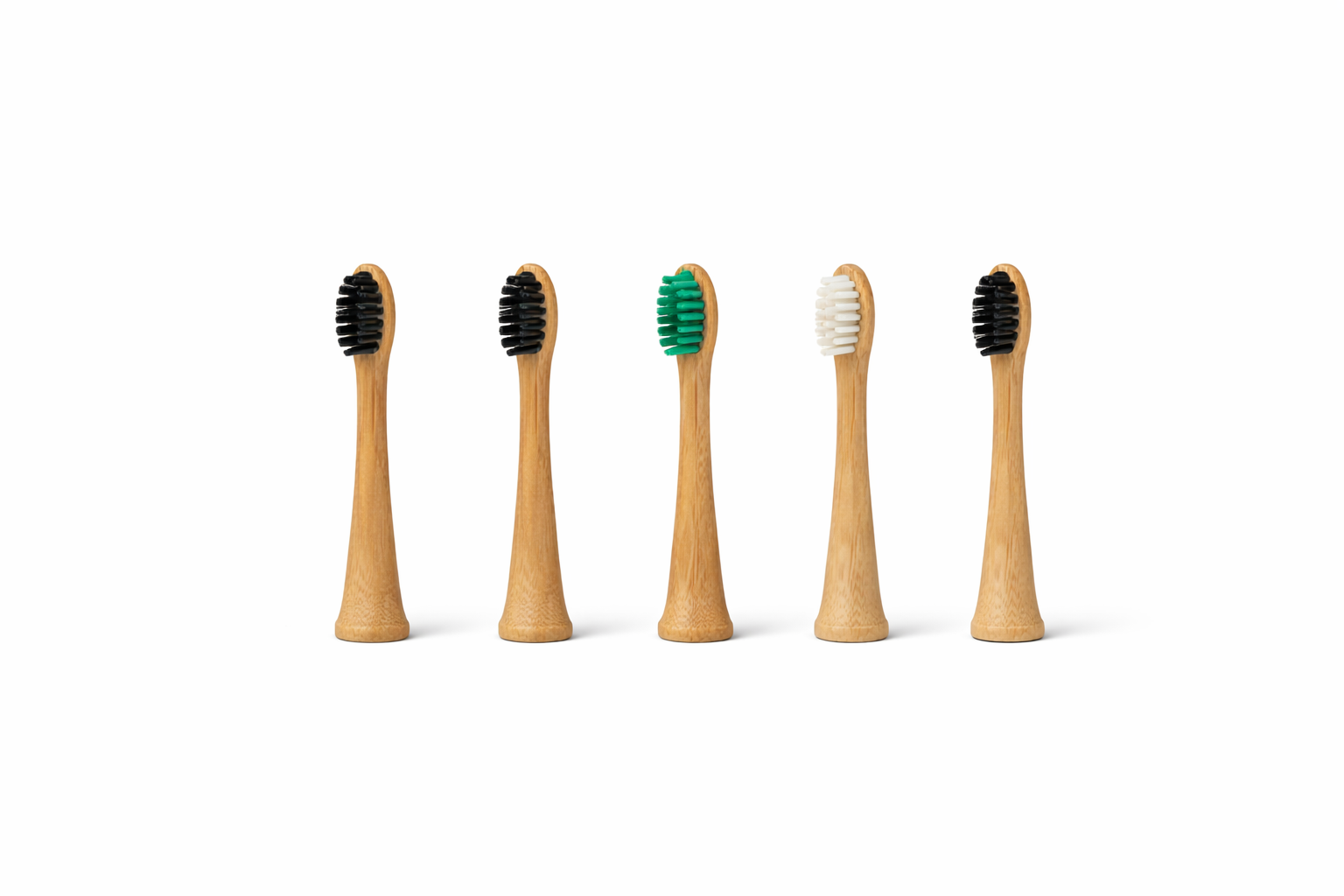 Bamboo Electric Toothbrush Heads (Set of 2)