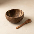Coconut bowl and spoon